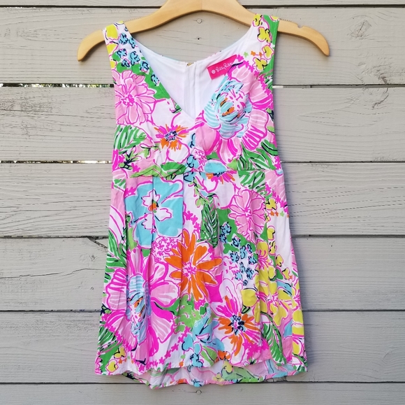 Lilly Pulitzer Tops - Lilly Pulitzer Nosey Posey Tank Top